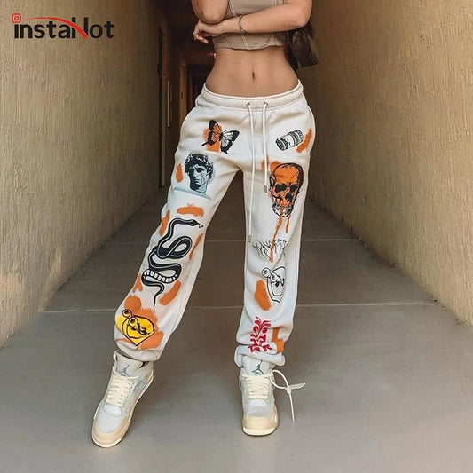 Sweat Pant Cartoon Printed