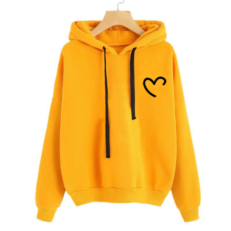 Fleece Hooded Women's Clothing Sweater Top